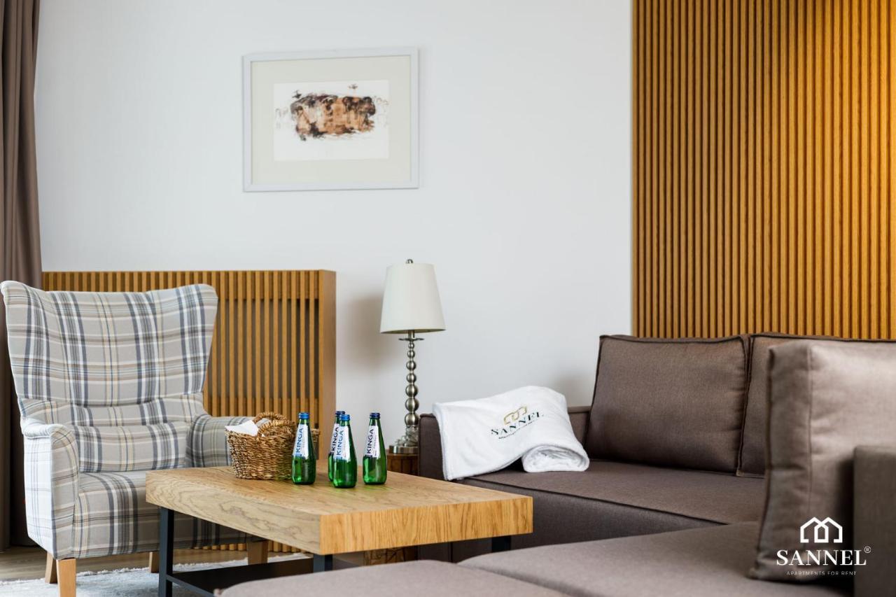 Apartament Golden Sand Z Dostepem Do Basenow,Jacuzzi,Strefy Saun- Pinea Apartments Pobierowo-Sannel Apartments For Rent Eksteriør billede