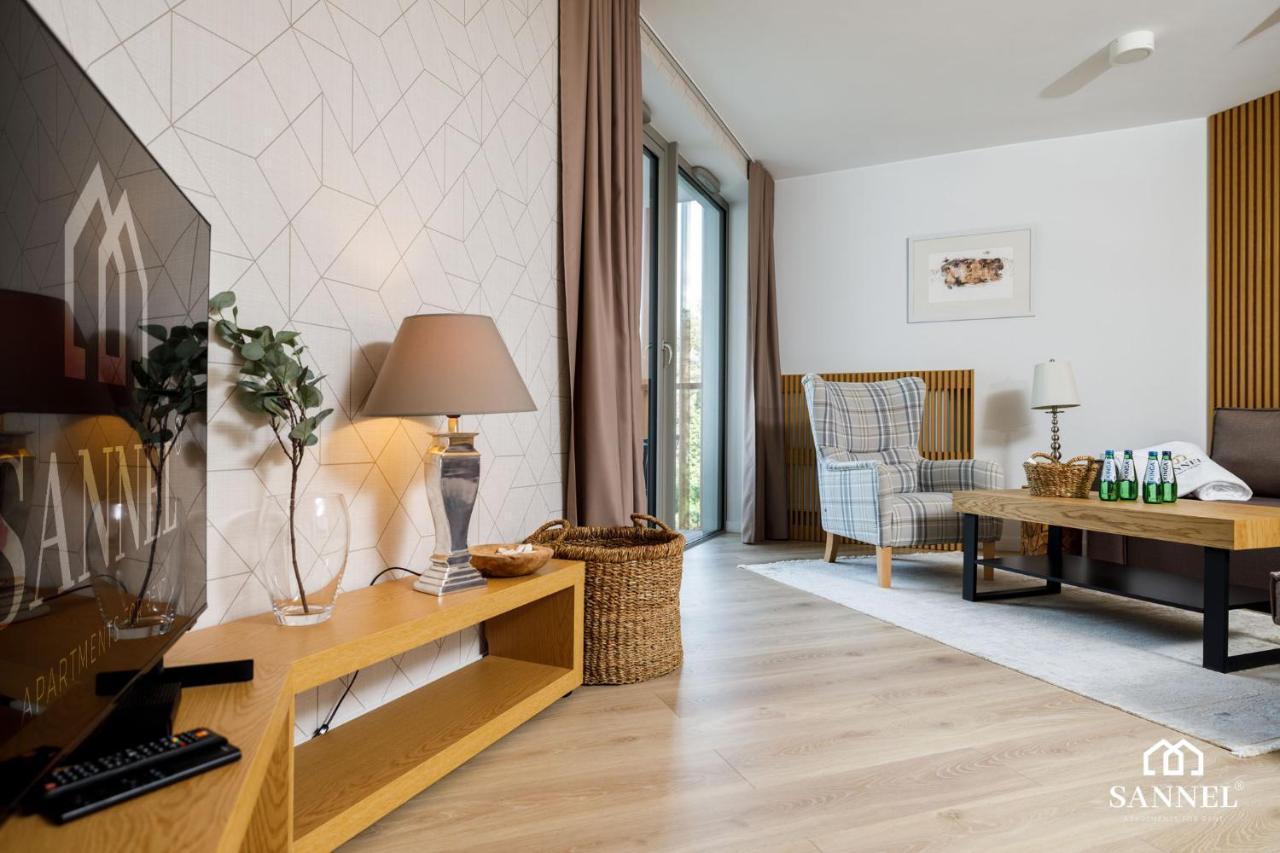 Apartament Golden Sand Z Dostepem Do Basenow,Jacuzzi,Strefy Saun- Pinea Apartments Pobierowo-Sannel Apartments For Rent Eksteriør billede