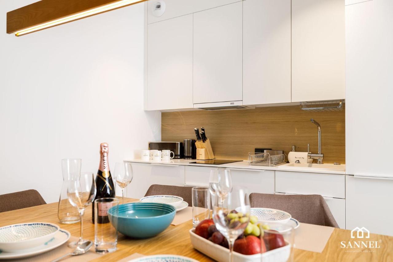 Apartament Golden Sand Z Dostepem Do Basenow,Jacuzzi,Strefy Saun- Pinea Apartments Pobierowo-Sannel Apartments For Rent Eksteriør billede