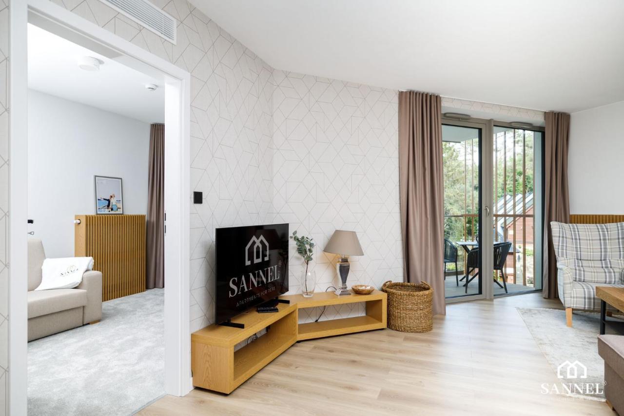 Apartament Golden Sand Z Dostepem Do Basenow,Jacuzzi,Strefy Saun- Pinea Apartments Pobierowo-Sannel Apartments For Rent Eksteriør billede