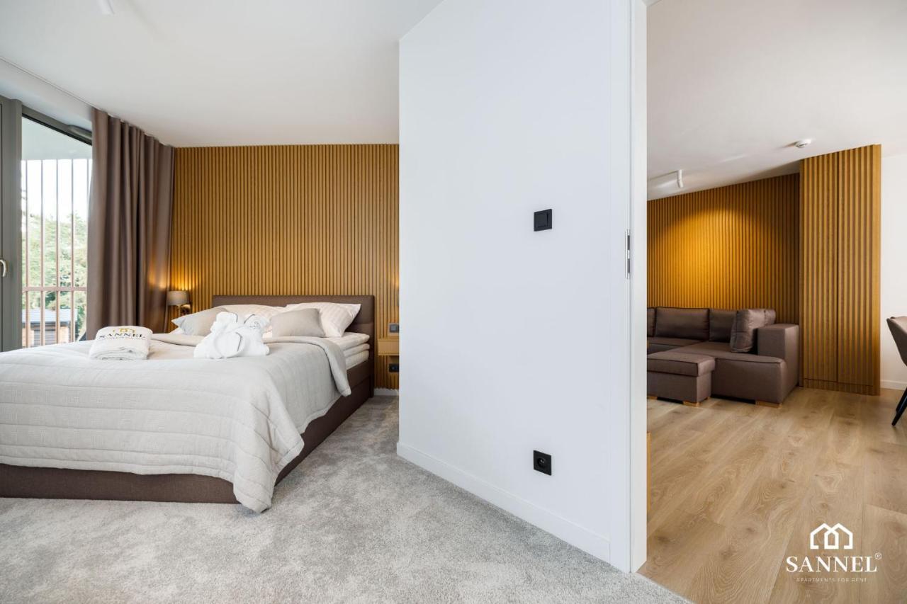 Apartament Golden Sand Z Dostepem Do Basenow,Jacuzzi,Strefy Saun- Pinea Apartments Pobierowo-Sannel Apartments For Rent Eksteriør billede