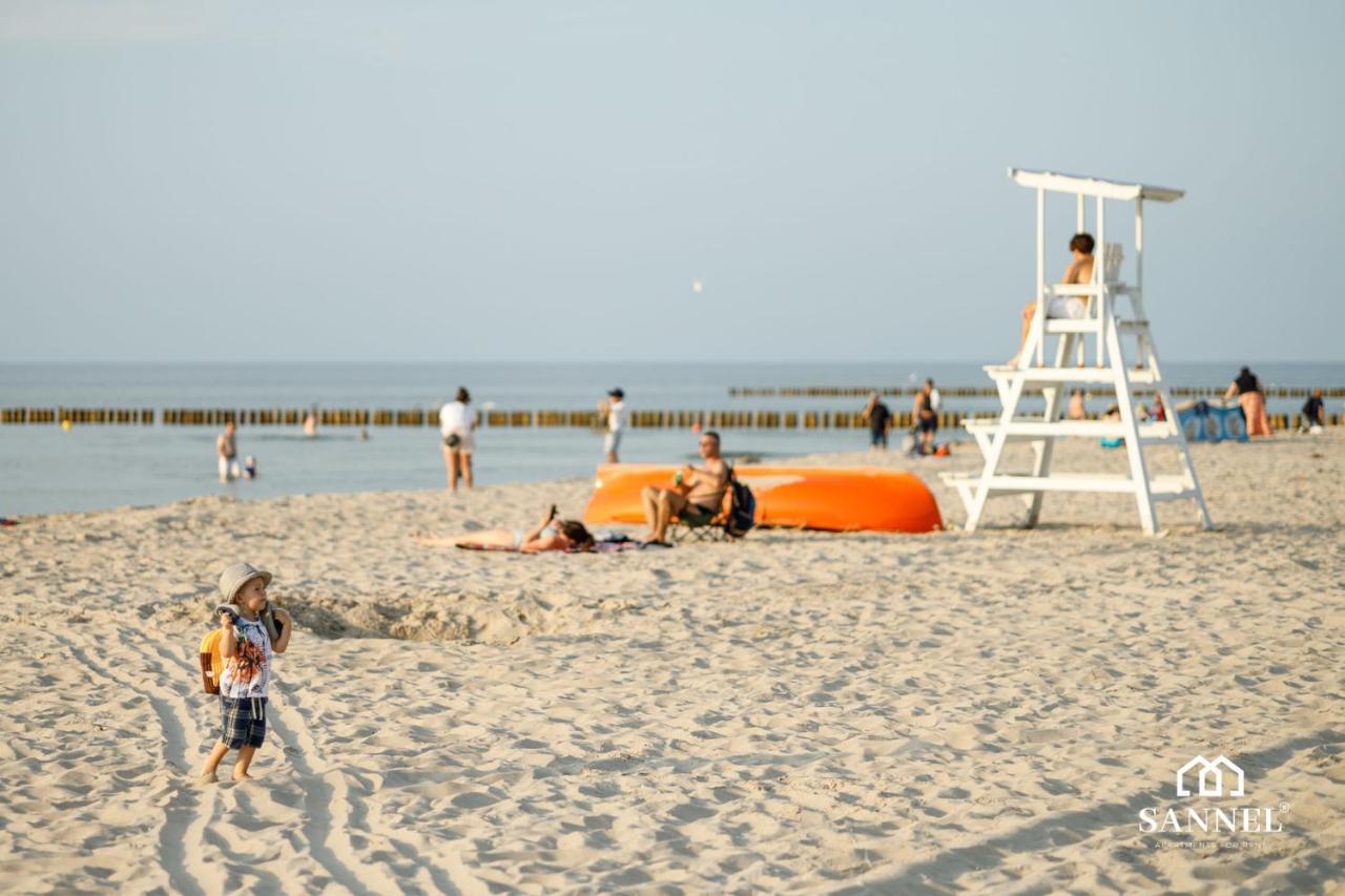Apartament Golden Sand Z Dostepem Do Basenow,Jacuzzi,Strefy Saun- Pinea Apartments Pobierowo-Sannel Apartments For Rent Eksteriør billede