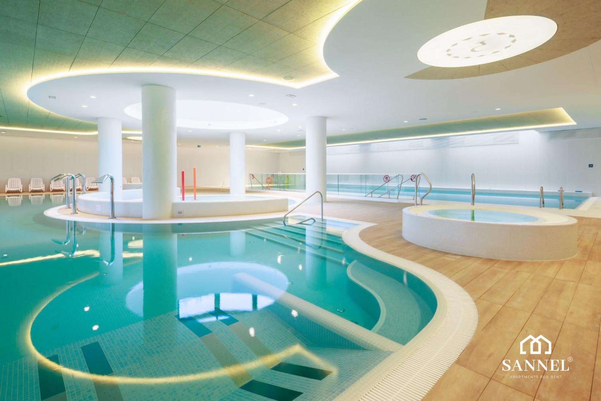 Apartament Golden Sand Z Dostepem Do Basenow,Jacuzzi,Strefy Saun- Pinea Apartments Pobierowo-Sannel Apartments For Rent Eksteriør billede